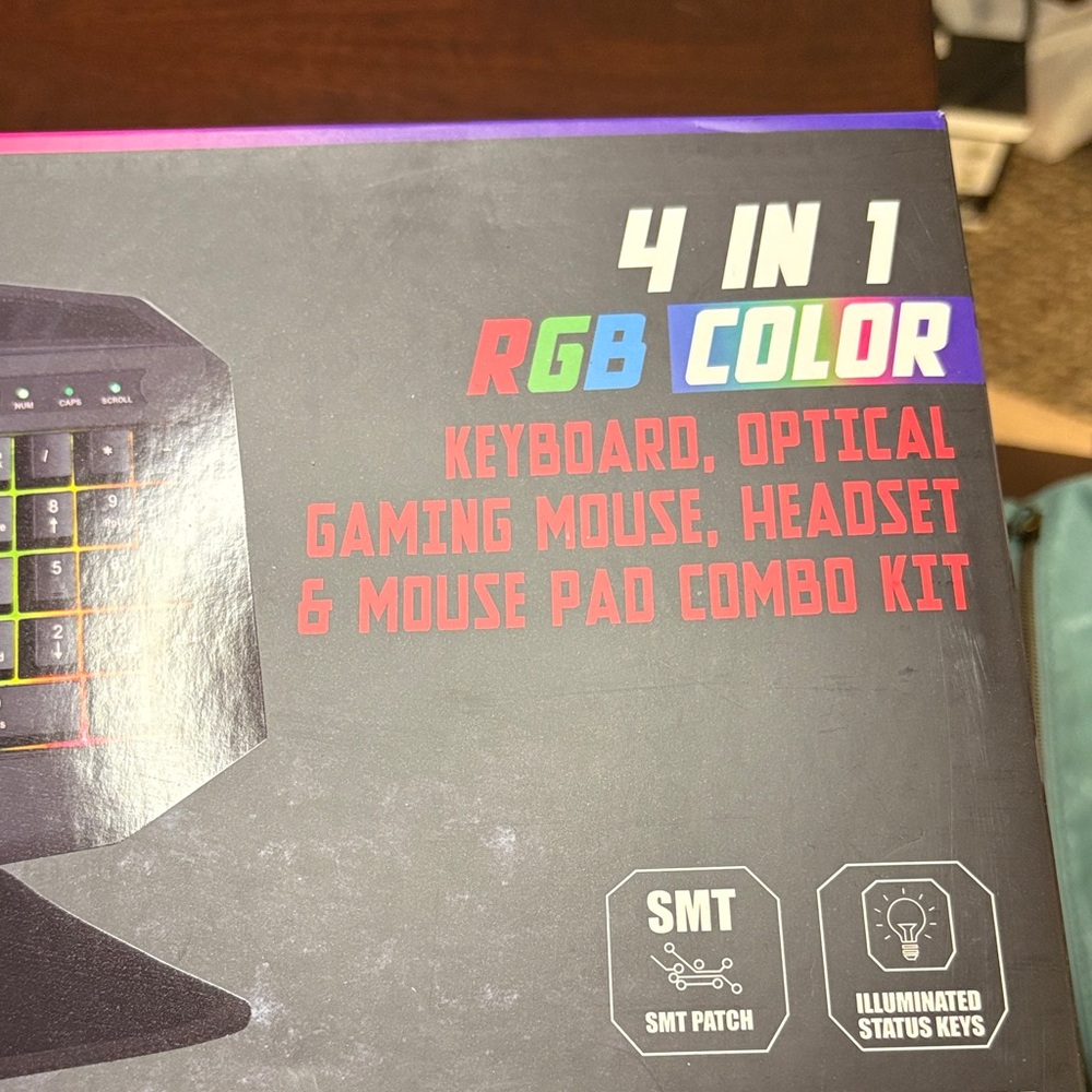 RGB Gaming Keyboard and Mouse Combo Kit